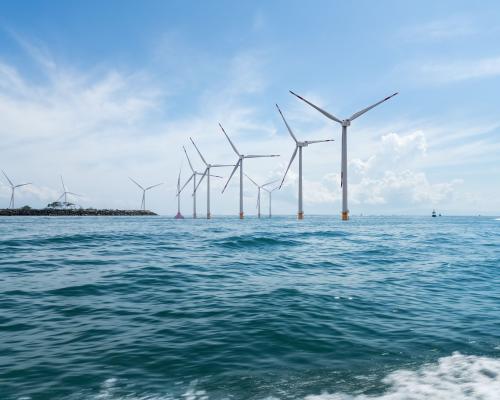 Plans to optimise offshore wind farms image